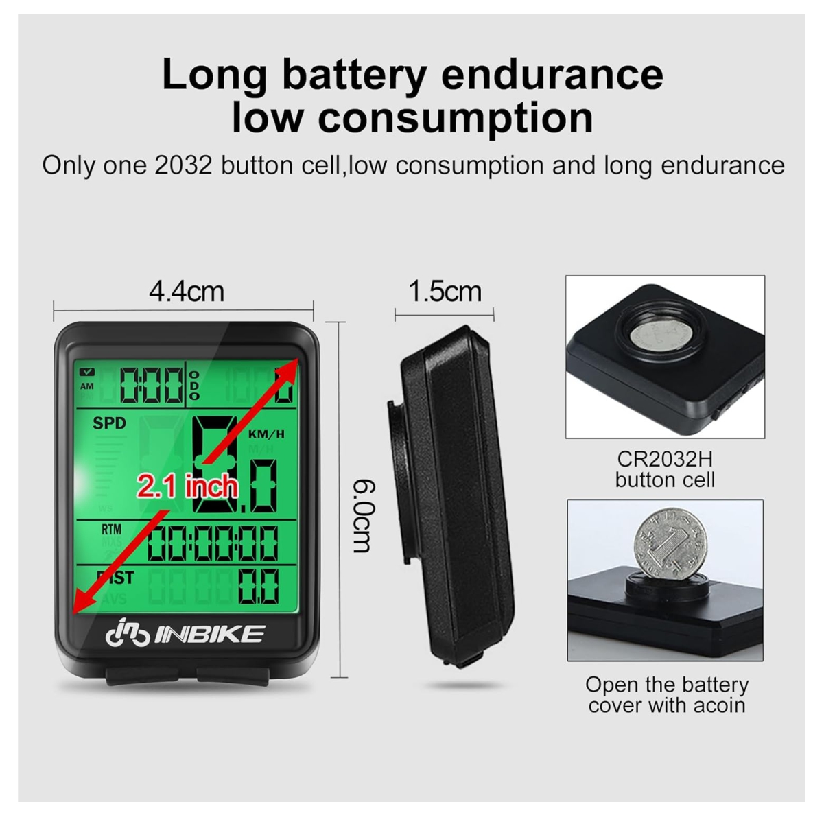 Velocimetro Bicicleta Pantalla LCD